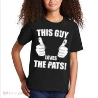 This Guy Loves The Pats Kids T-Shirt thumb 2