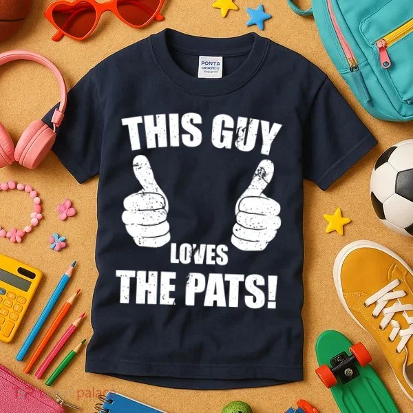 This Guy Loves The Pats Kids T-Shirt