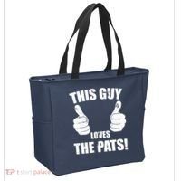 This Guy Loves The Pats Tote Bag thumb 2
