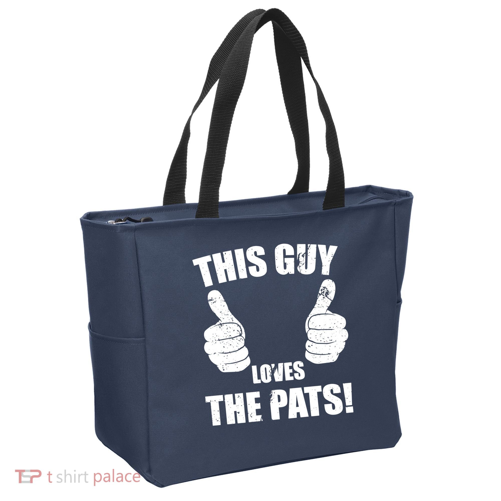 This Guy Loves The Pats Tote Bag