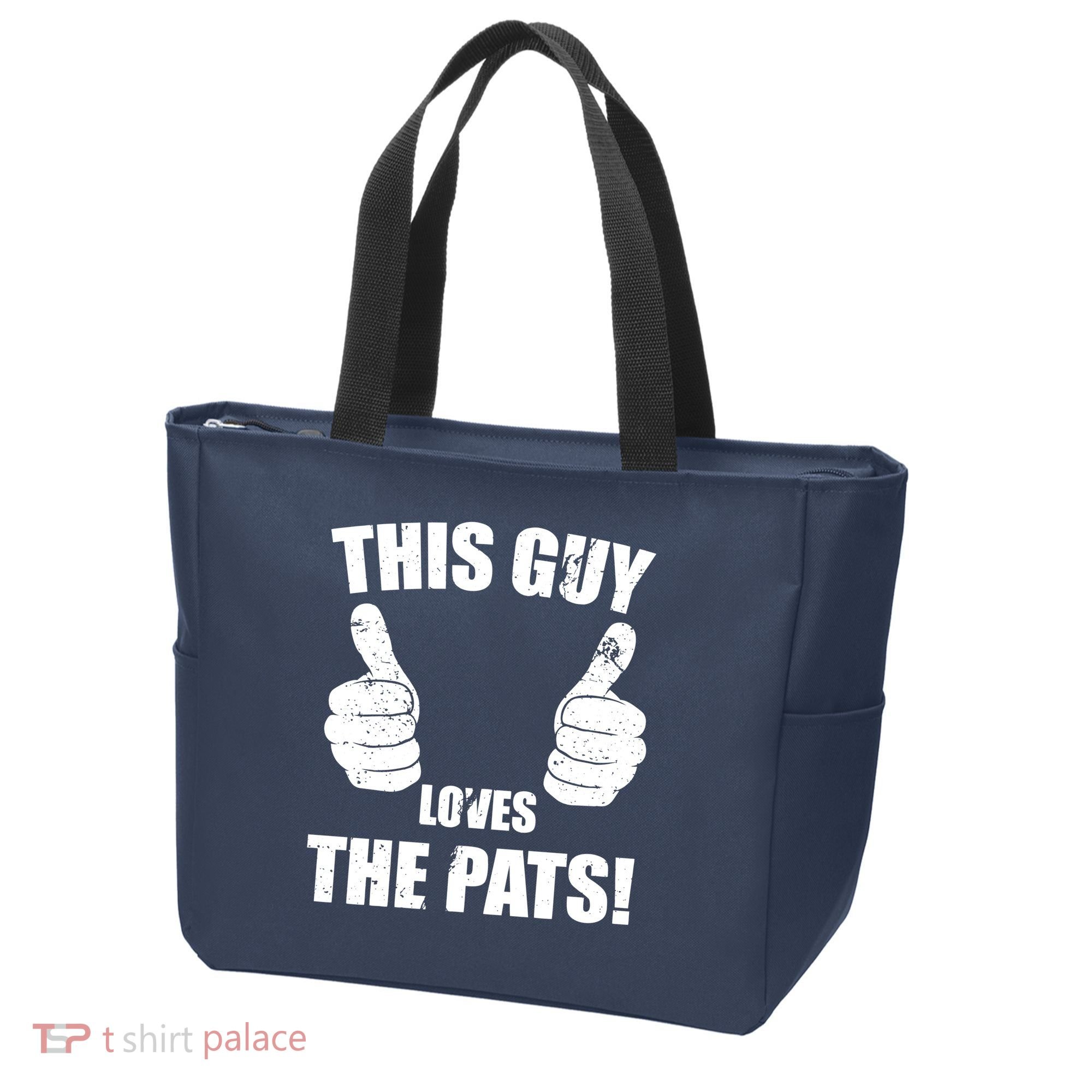 This Guy Loves The Pats Tote Bag