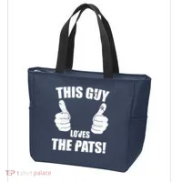 This Guy Loves The Pats Tote Bag thumb 3