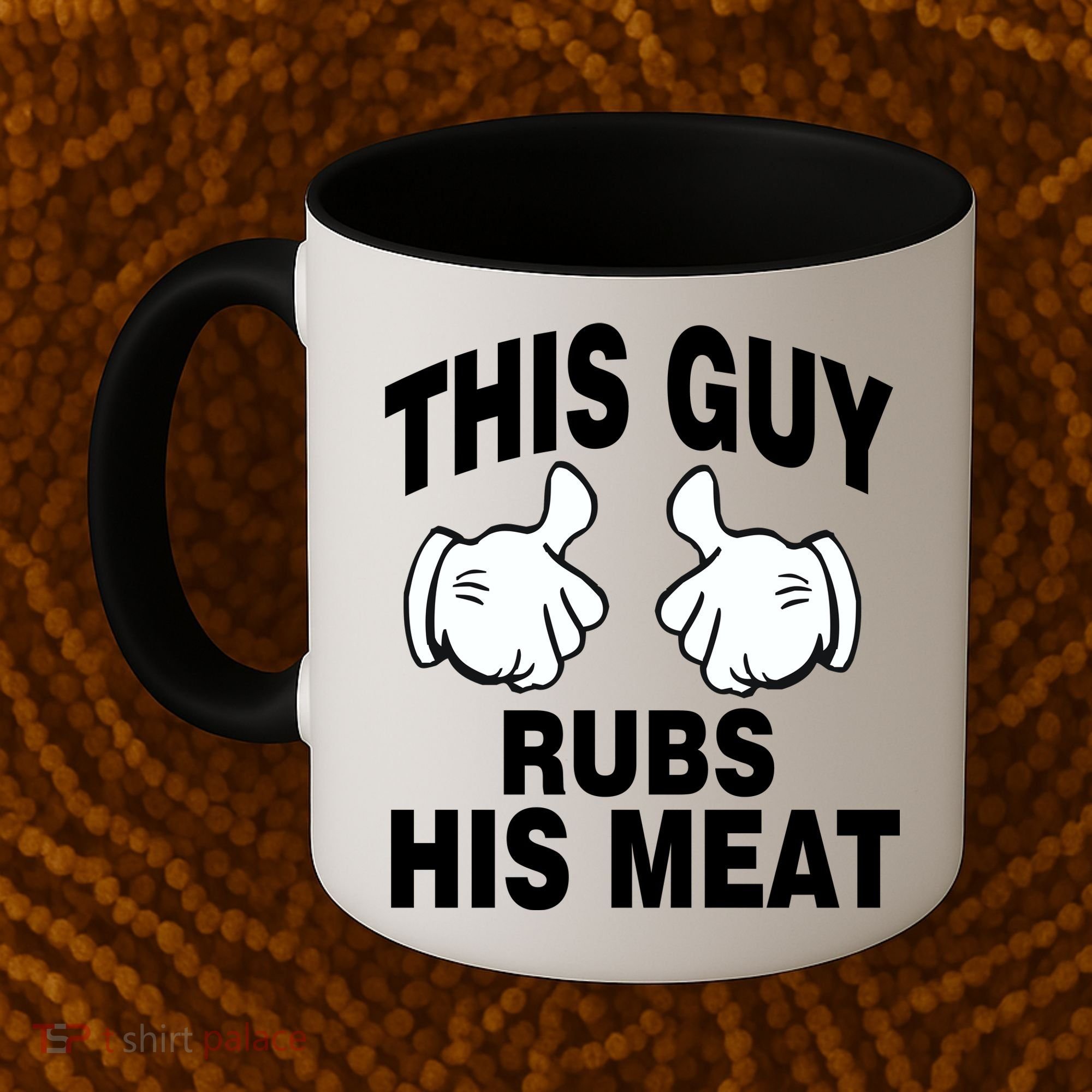 This Guy Rubs His Meat Coffee Mug
