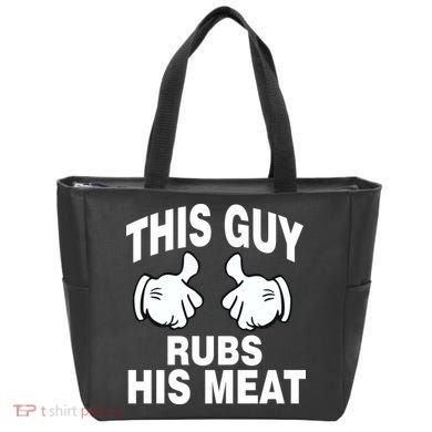 This Guy Rubs His Meat Bag