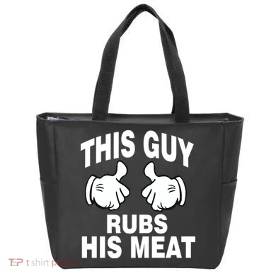 This Guy Rubs His Meat Tote Bag