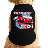 This Guy Still Plays With Cars Doggie Tank thumb 0