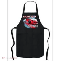 This Guy Still Plays With Cars Apron thumb 0