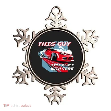 This Guy Still Plays With Cars Ornament
