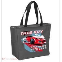 This Guy Still Plays With Cars Tote Bag thumb 2