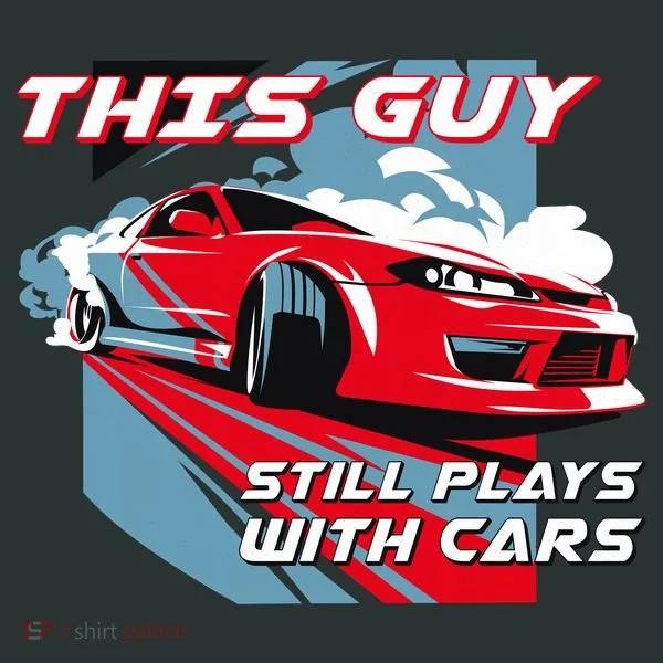This Guy Still Plays With Cars Tote Bag