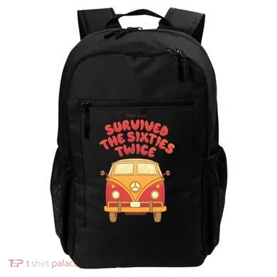 This Guy Survived The Sixties Twice Backpack