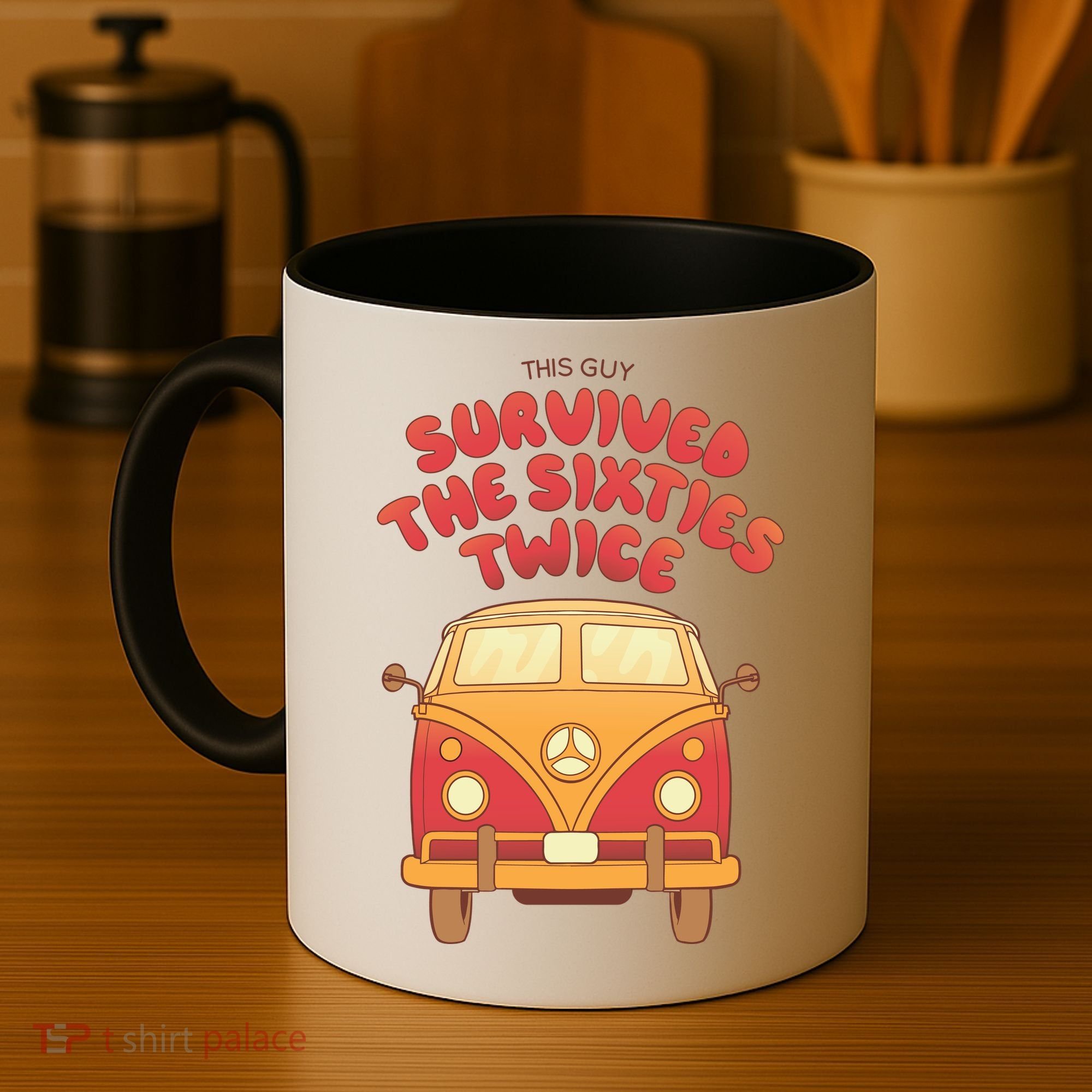 This Guy Survived The Sixties Twice Coffee Mug