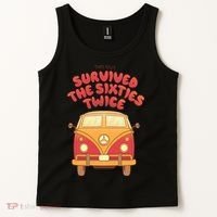 This Guy Survived The Sixties Twice Tank Top thumb 2