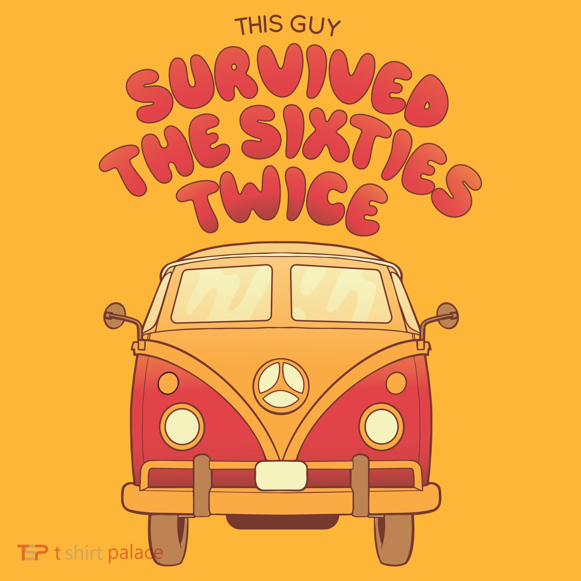 This Guy Survived The Sixties Twice Kids Long Sleeve Shirt