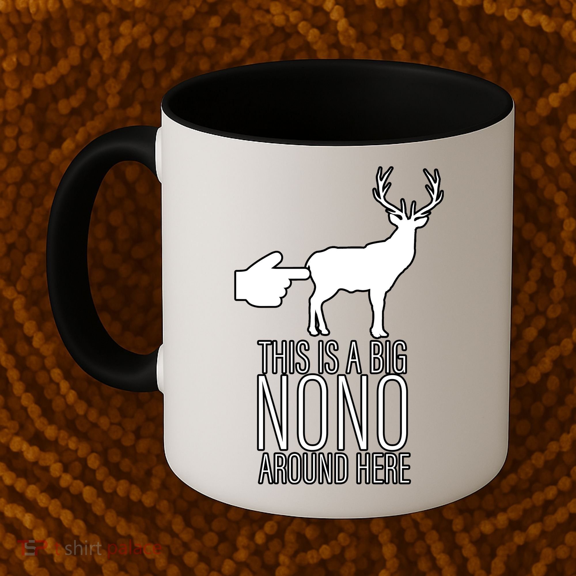 This Is A Big NO NO Don't Touch The Animals Coffee Mug