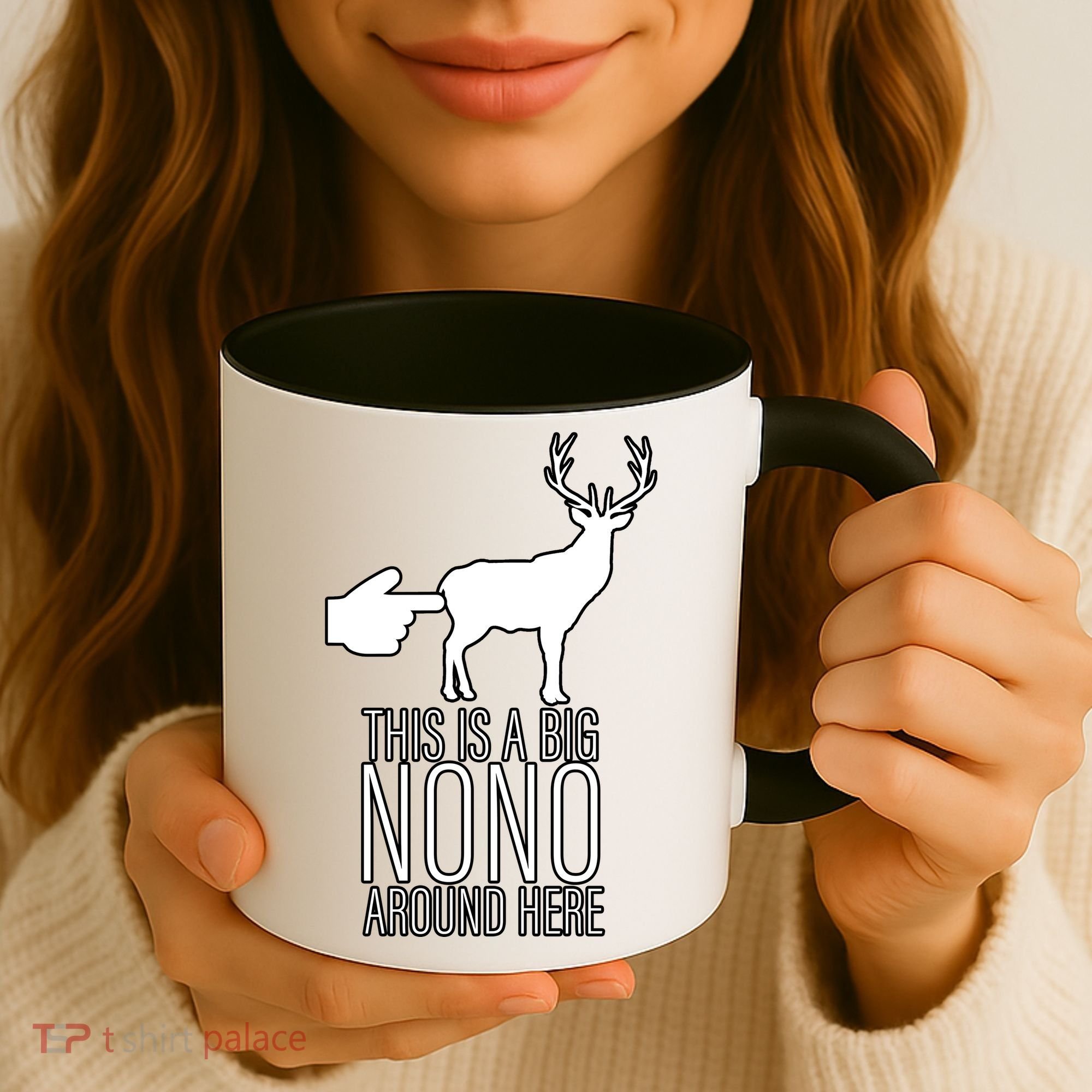 This Is A Big NO NO Don't Touch The Animals Coffee Mug