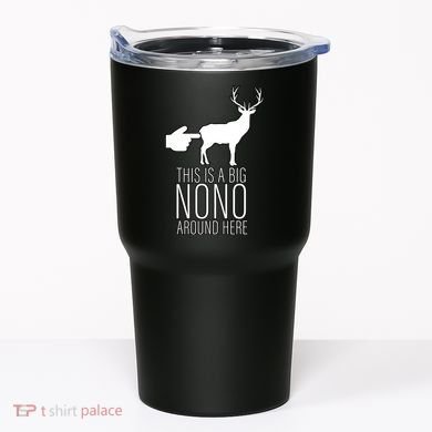 This Is A Big NO NO Don't Touch The Animals Tumbler