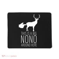This Is A Big NO NO Don't Touch The Animals Mousepad thumb 0