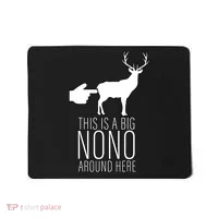 This Is A Big NO NO Don't Touch The Animals Mousepad thumb 0