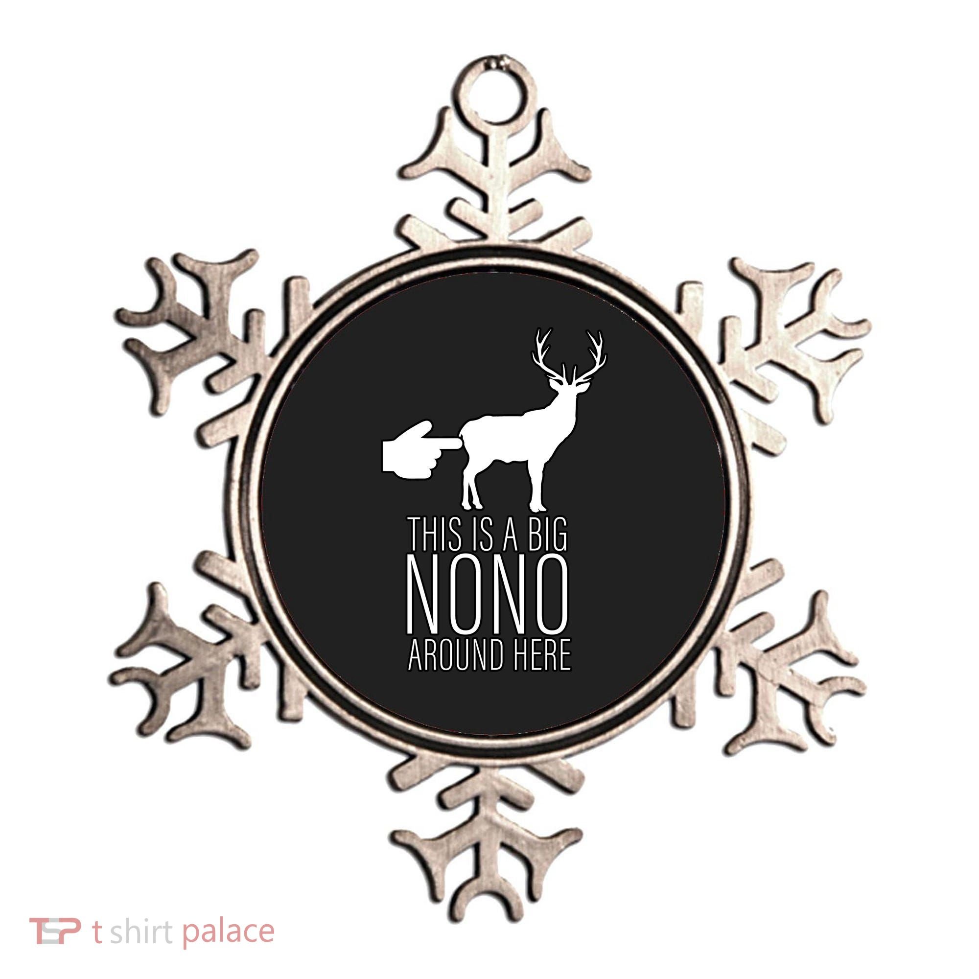 This Is A Big NO NO Don't Touch The Animals Ornament