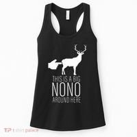This Is A Big NO NO Don't Touch The Animals Women's Tank Top thumb 0