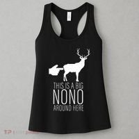 This Is A Big NO NO Don't Touch The Animals Women's Tank Top thumb 3