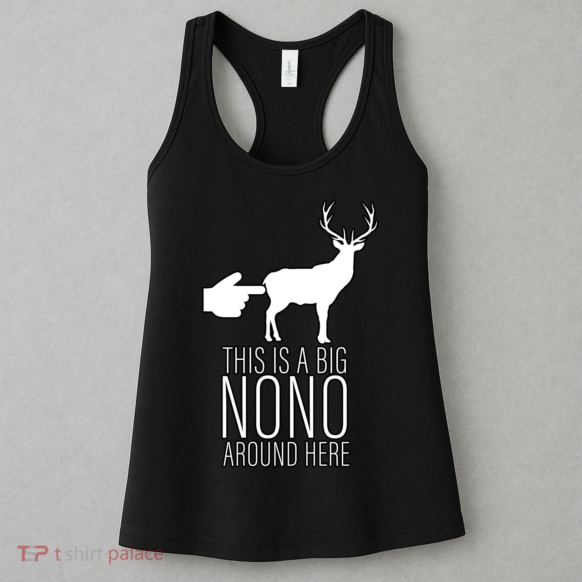 This Is A Big NO NO Don't Touch The Animals Women's Tank Top
