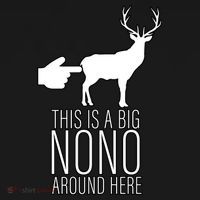 This Is A Big NO NO Don't Touch The Animals Baby Bodysuit thumb 2
