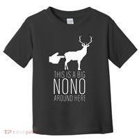 This Is A Big NO NO Don't Touch The Animals Toddler T-Shirt thumb 0