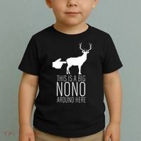 This Is A Big NO NO Don't Touch The Animals Toddler T-Shirt thumb 2