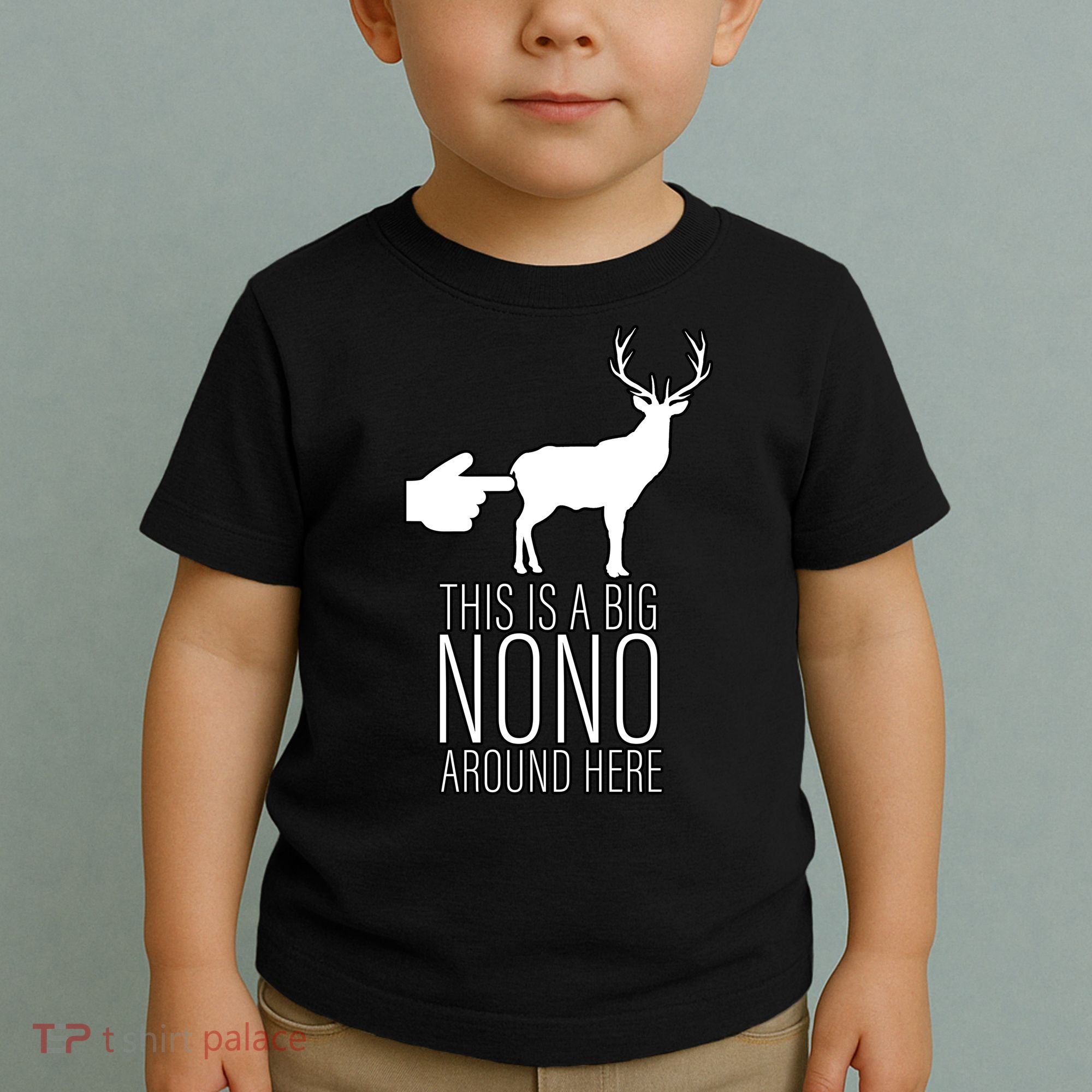 This Is A Big NO NO Don't Touch The Animals Toddler T-Shirt