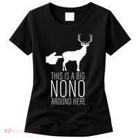 This Is A Big NO NO Don't Touch The Animals Women's T-Shirt thumb 0