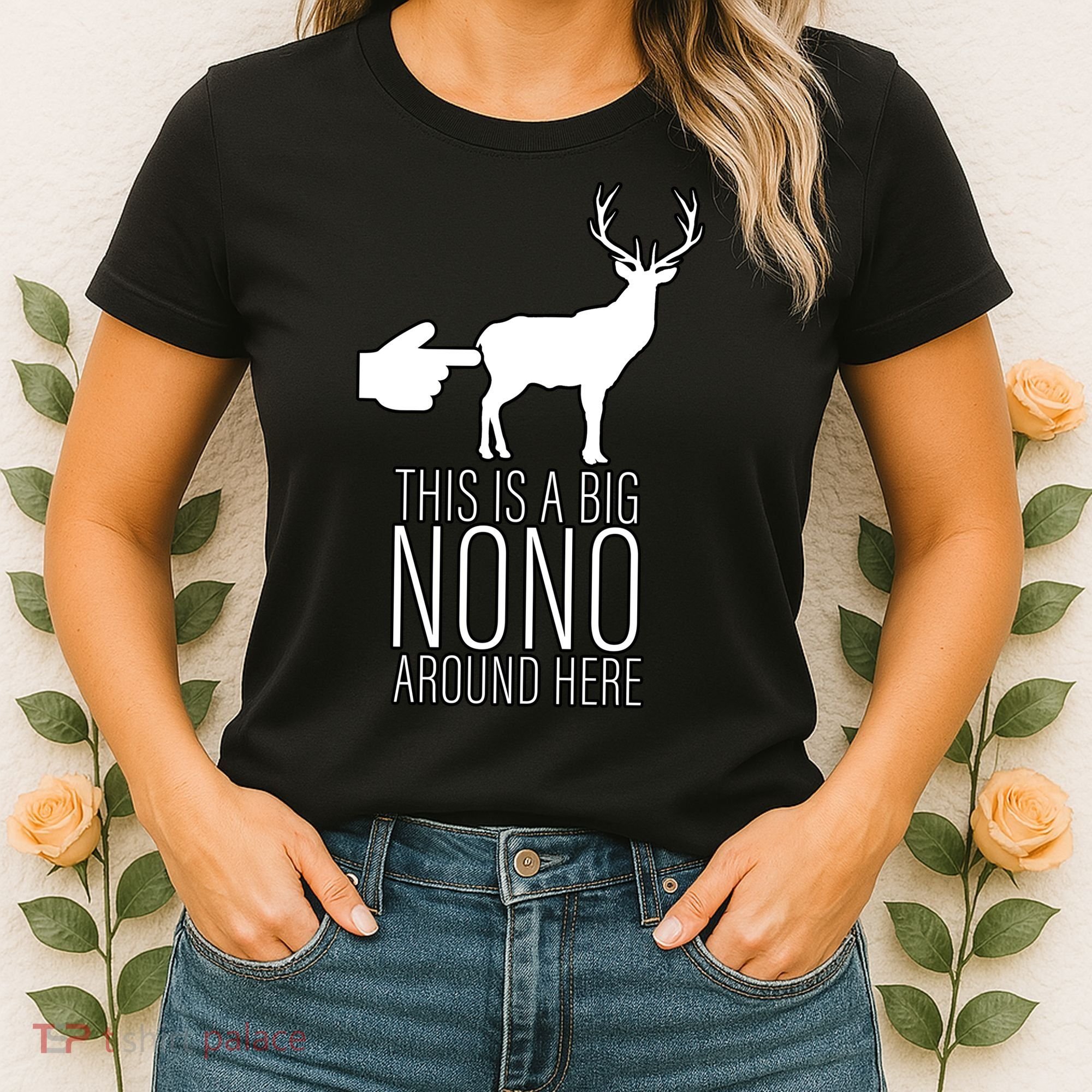 This Is A Big NO NO Don't Touch The Animals Women's T-Shirt