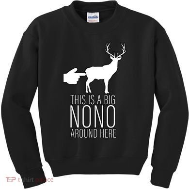This Is A Big NO NO Don't Touch The Animals Kids Sweatshirt