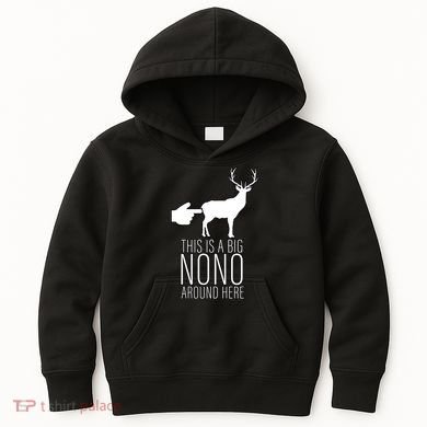 This Is A Big NO NO Don't Touch The Animals Kids Hoodie