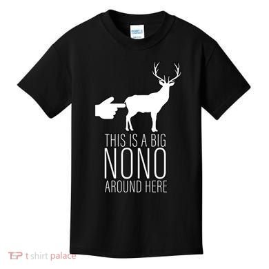 This Is A Big NO NO Don't Touch The Animals Kids T-Shirt