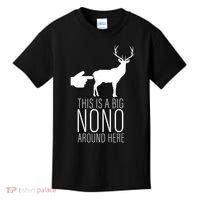 This Is A Big NO NO Don't Touch The Animals Kids T-Shirt thumb 0