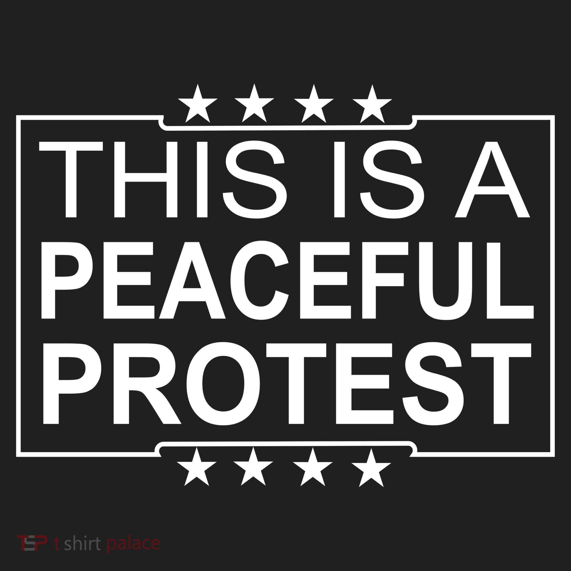 This Is A Peaceful Protest Pro Trump Women's Sweatshirt