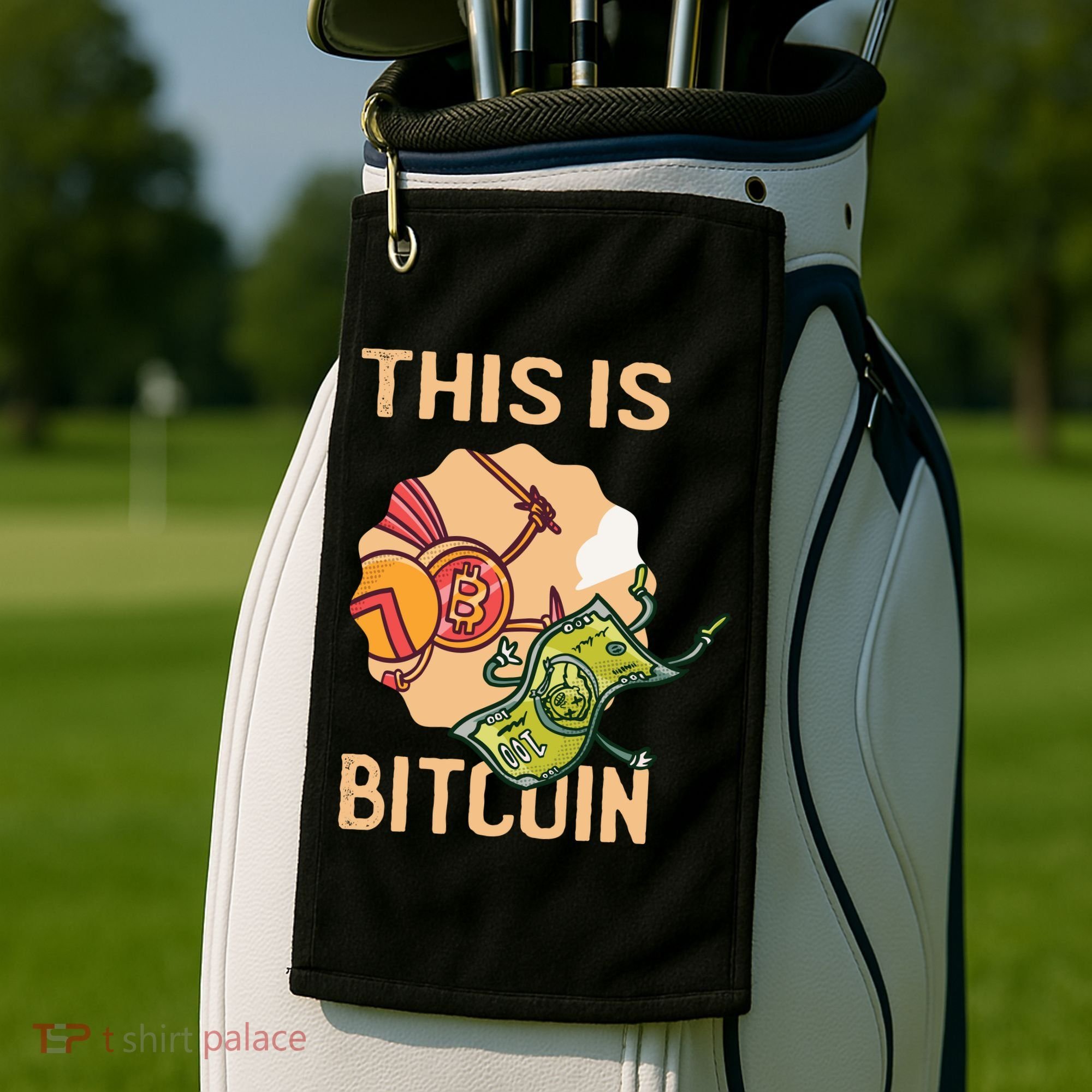 This Is Bitcoin Golf Towel