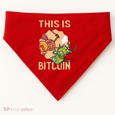 This Is Bitcoin USA-Made Doggie Bandana