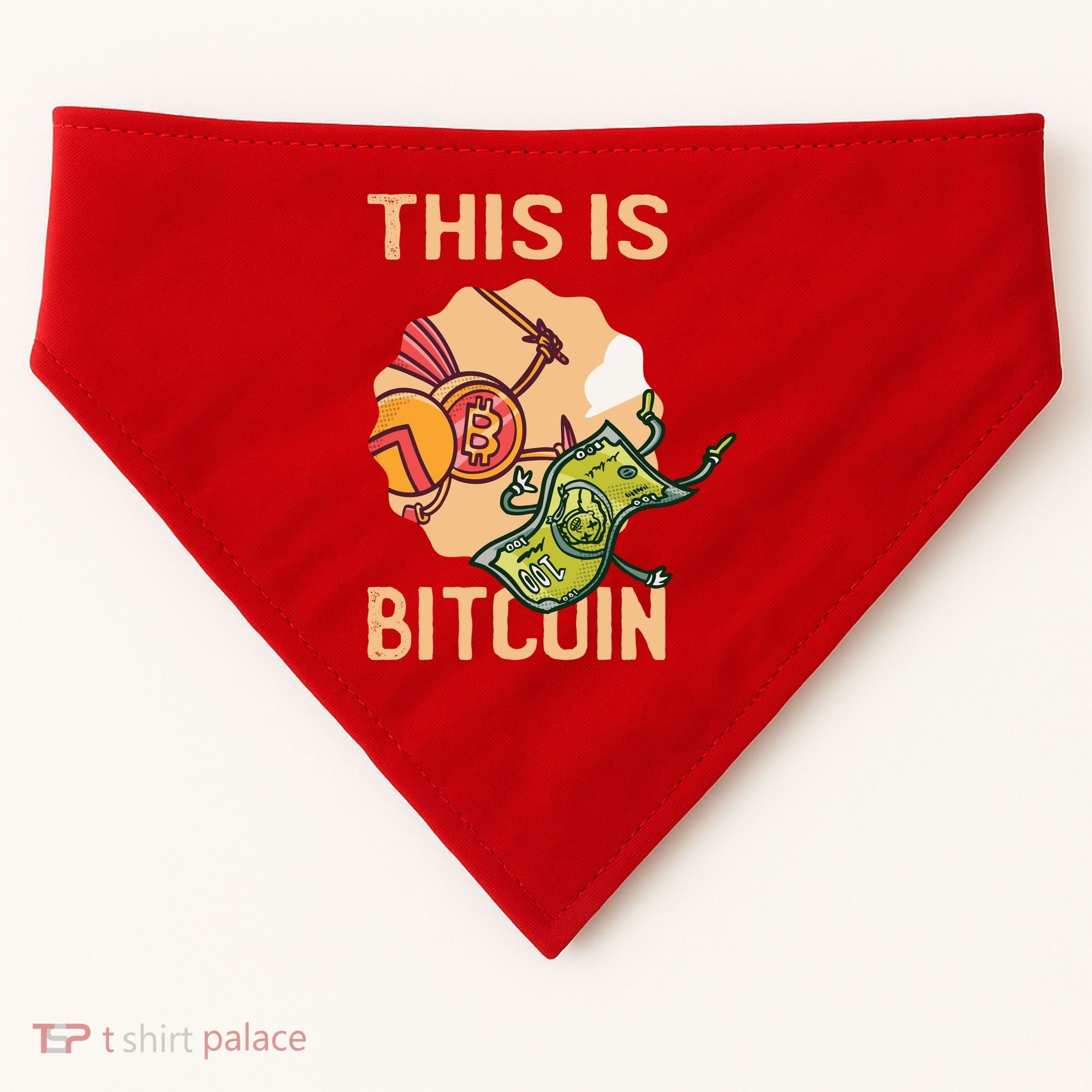 This Is Bitcoin USA-Made Doggie Bandana