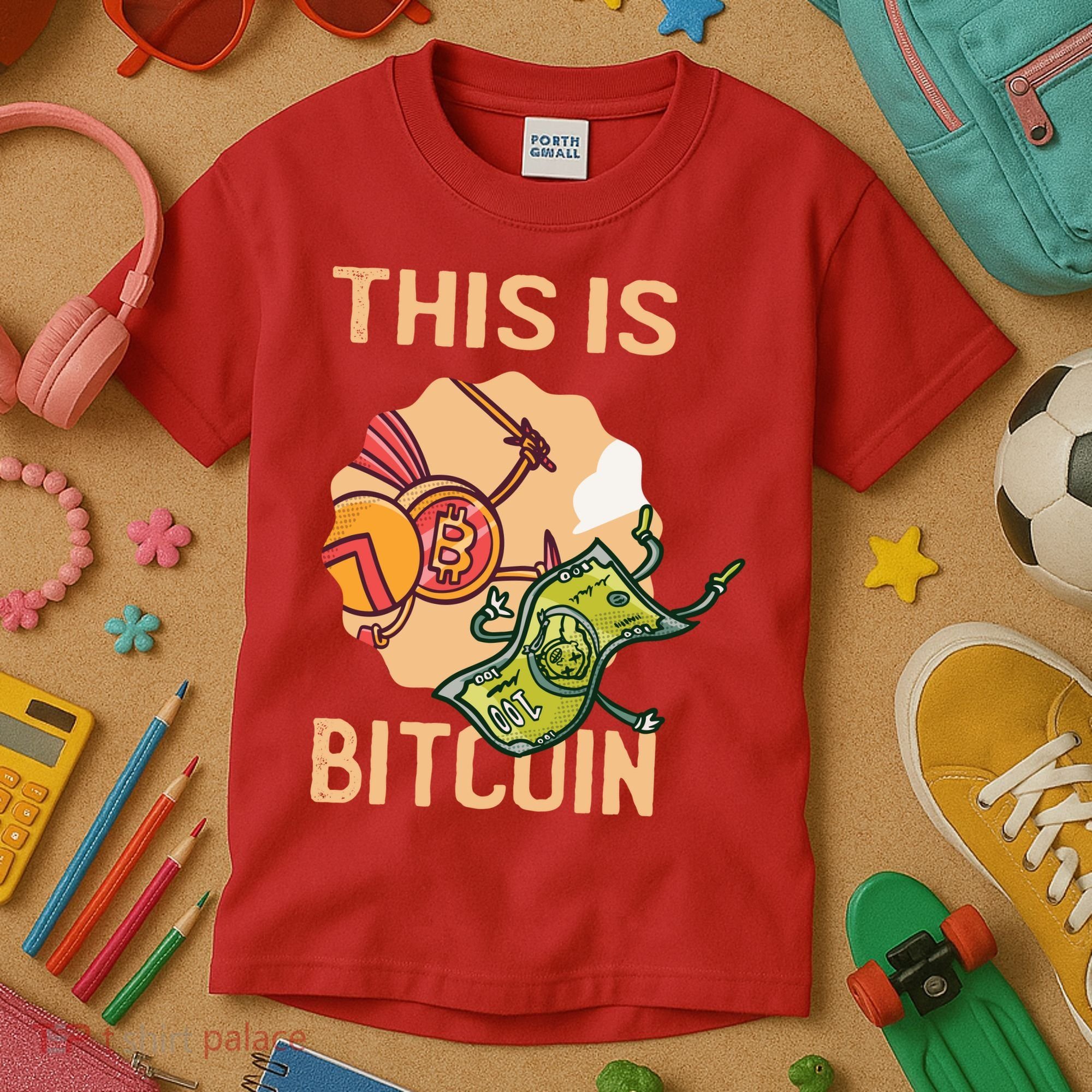 This Is Bitcoin Kids T-Shirt