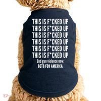 This Is F*CKED Up Beto for America Doggie Tank thumb 0