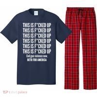 This Is F*CKED Up Beto for America Pajama Set thumb 0