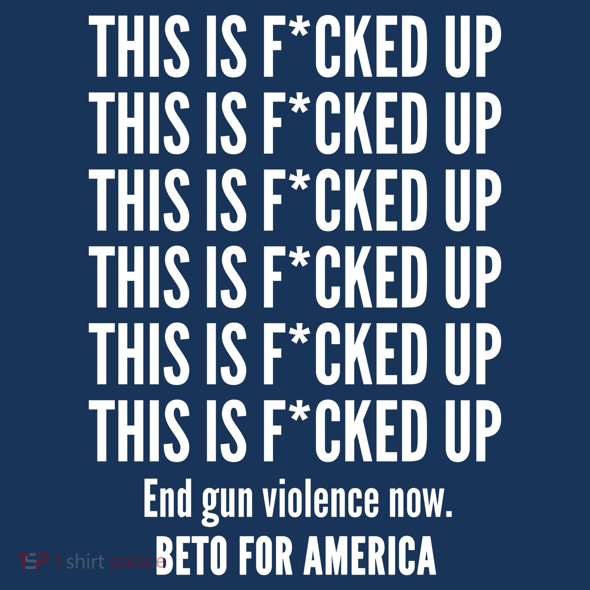 This Is F*CKED Up Beto for America Visor