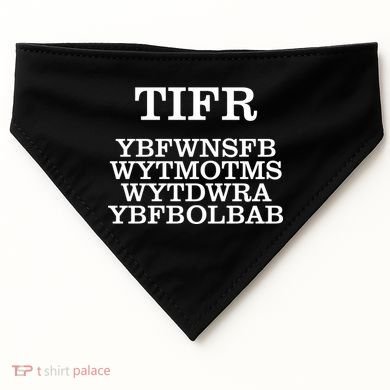 This Is For Rachel USA-Made Doggie Bandana