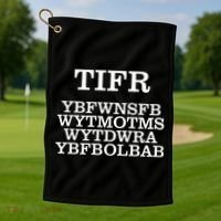 This Is For Rachel Golf Towel thumb 1