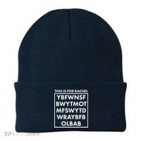 This Is For Rachel Voicemail Meme Beanie thumb 0