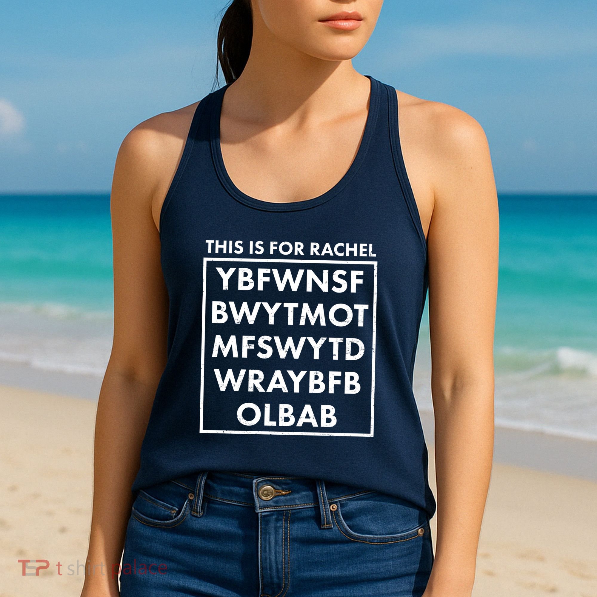 This Is For Rachel Voicemail Meme Women's Tank Top
