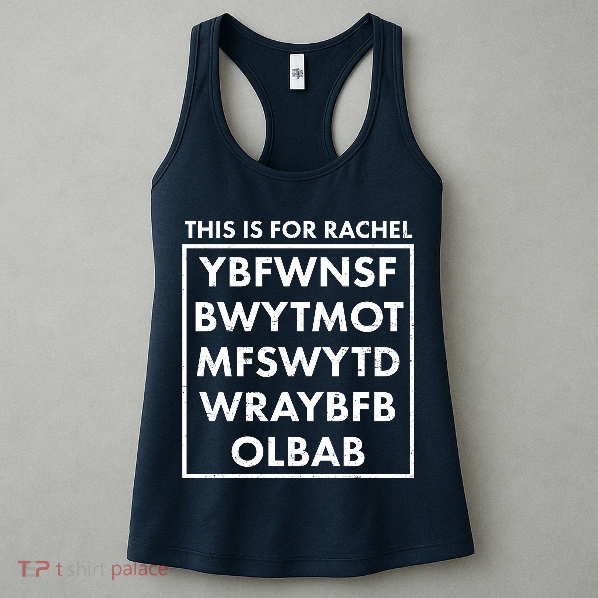 This Is For Rachel Voicemail Meme Women's Tank Top